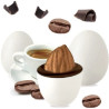 Maxtris Caffè Espresso Napoletano: 1 Kg di confetti bianchi ideali per confettata Maxtris Caffè Espresso Napoletano: 1 Kg di confetti bianchi ideali per confettata