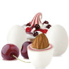 Maxtris Affogato all'Amarena: 1 Kg di confetti bianchi ideali per confettata Maxtris Affogato all'Amarena: 1 Kg di confetti bianchi ideali per confettata
