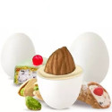 Maxtris La Sicilianità confetti bianchi ai gusti assortiti frutta e pasticceria siciliana 1 Kg