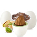 Maxtris Pistacchio e Gianduia confetti bianchi 1 Kg