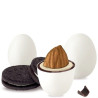 Maxtris Dark Cookie: 1 Kg di confetti bianchi ideali per confettata Maxtris Dark Cookie: 1 Kg di confetti bianchi ideali per confettata