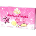 Stelle della Felicità Rosa Perlato Crispo: 500 g di confetti rosa ideali per confettata