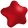 Stelle della Felicità Rosso Perlato Crispo: 500 g di confetti rossi ideali per confettata Stelle della Felicità Rosso Perlato Crispo: 500 g di confetti rossi ideali per confettata