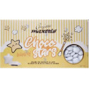 Maxtris Stelline Bianche: 500 g di confetti bianchi, stelle di cioccolato, ideali per confettata
