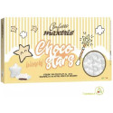 Maxtris Stelline Bianche: 500 g di confetti bianchi, stelle di cioccolato, ideali per confettata