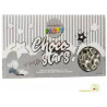 Maxtris Stelline Argento da 500 g: stelline ripiene di cioccolato al latte