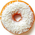 Maxtris Donuts Panna 6 ciambelle bianche da 35 g