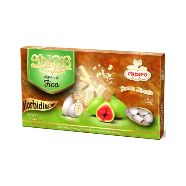 Snob Fico Crispo: 500 g di confetti bianchi ideali per confettata
