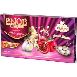 Snob al Melograno Crispo: 500 g di confetti bianchi ideali per confettata