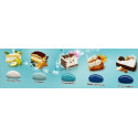 Ciocopassion Lieto Evento Selection Color celeste Crispo: 500 g di confetti celesti sfumati