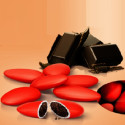 Confetti rossi Crispo al cioccolato fondente: 1 kg di confetti speciali per laurea