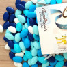Ciocopassion selection color celeste di Crispo da 1 Kg: confetti celeste sfumati
