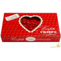 Confetti rossi Crispo al cioccolato fondente: 1 kg di confetti speciali per laurea