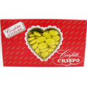 Confetti gialli al cioccolato fondente in confezione da 1 Kg di Crispo