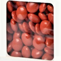 Nembo rosso lenticchie di cioccolato al latte confetti rossi Crispo 1 kg