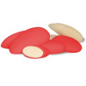 Sposa Novella Rosso: 1 kg di confetti rossi Maxtris a mandorla Sposa Novella Rosso: 1 kg di confetti rossi Maxtris a mandorla