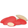 Sposa Novella Rosso: 1 kg di confetti rossi Maxtris a mandorla Sposa Novella Rosso: 1 kg di confetti rossi Maxtris a mandorla
