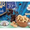 Snob Anacardi con 70% di cacao: 500 g di confetti bianchi con pezzi di anacardo Snob Anacardi con 70% di cacao: 500 g di confetti bianchi con pezzi di anacardo