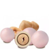 Le Noisettes Rosa Maxtris: 1 Kg di confetti tondi rosa alla nocciola ideali per confettata Le Noisettes Rosa Maxtris: 1 Kg di confetti tondi rosa alla nocciola ideali per confettata