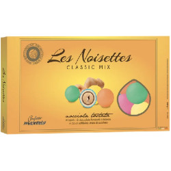 Le Noisettes Mix Maxtris: 1 Kg di confetti tondi colorati alla nocciola ideali per confettata compleanno