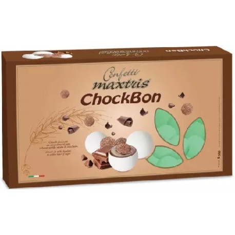 Confetti Maxtris chock bon verde, confetti ai cereali verdi da 900 g Confetti Maxtris chock bon verde, confetti ai cereali verdi da 900 g