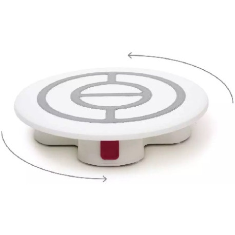 Piatto girevole per decorare torte o piatto giro-torta con base e blocco di ø32xh7 cm da Decora Piatto girevole per decorare torte o piatto giro-torta con base e blocco di ø32xh7 cm da Decora