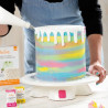Piatto girevole per decorare torte o piatto giro-torta con base e blocco di ø32xh7 cm da Decora Piatto girevole per decorare torte o piatto giro-torta con base e blocco di ø32xh7 cm da Decora