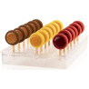 Espogel Up Mini trasparente Silikomart: vassoio espositore per gelati su stecco per CakePops, EasyPop e finger mini su stecco Espogel Up Mini trasparente Silikomart: vassoio espositore per gelati su stecco per CakePops, EasyPop e finger mini su stecco