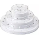 Pop stand white Silikomart: espositore 3 piani bianco per cake pops easy pops e finger mini su stecco ø22,5xh11 cm