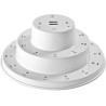 Pop stand white Silikomart: espositore 3 piani bianco per cake pops easy pops e finger mini su stecco ø22,5xh11 cm Pop stand white Silikomart: espositore 3 piani bianco per cake pops easy pops e finger mini su stecco ø22,5xh11 cm