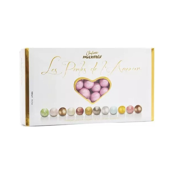 Les Perles Rose Maxtris le perle rosa confetti rosa perlati 1 Kg