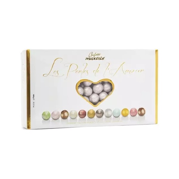 Les Perles Silver Pearl Maxtris le perle argento perlato confetti argentati perlati 1 Kg