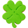 Tagliapasta quadrifoglio Decora sagoma in plastica per simbolo portafortuna 7,3x9xh2,2 cm