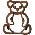 Tagliapasta Orsetto in Plastica 8×9,6×H2,2cm – Decora | Cutter per Biscotti e Pasta di Zucchero