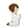 Tagliapasta comunione bimbo Decora: sagoma in plastica a forma di bambino 9x5xh2,2 cm