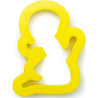 Tagliapasta comunione bimba Decora: sagoma in plastica a forma di bambina 9x5xh2,2 cm