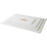 Piano da lavoro rettangolare in plastica antiaderente 30 x 40 h 1,2 cm da Decora
