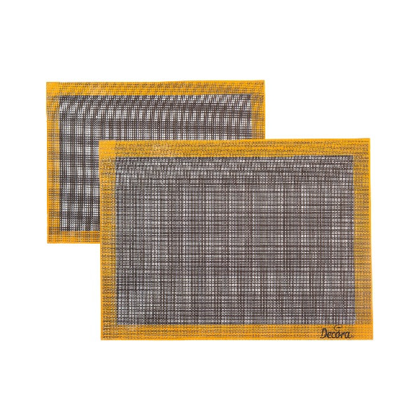 Tappetini microforati in silicone Decora, per cottura uniforme, di dimensioni 30x40 cm o 60x40 cm