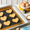 Tappetini microforati in silicone Decora, per cottura uniforme, di dimensioni 30x40 cm o 60x40 cm