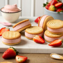 Duo Tondo Decora: coppia di stampi silicone con 6 dischi ø6,5xh2,3 cm ideali per biscotto gelato