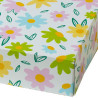 Scatola regalo rettangolare portadolci margherite colorate Decora: box auto-montante in cartoncino 23x16xh5 cm Scatola regalo rettangolare portadolci margherite colorate Decora: box auto-montante in cartoncino 23x16xh5 cm