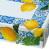 Scatola regalo rettangolare portadolci piastrella limoni Decora: box auto-montante in cartoncino 23x16xh5 cm Scatola regalo rettangolare portadolci piastrella limoni Decora: box auto-montante in cartoncino 23x16xh5 cm