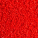 Perline di zucchero rosse di ⌀1,5 mm da 100 g di Decora