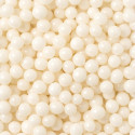 Perle di Zucchero Bianco Brillante Decora (100g) | Decorazioni Torte | Formati Ø2/5/7mm