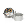 Stampo angel food cake di ø17,5xh8,5 cm da Decora: tortiera per chiffon cake in alluminio anodizzato