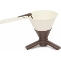 Imbuto dosatore con base Decora ø13xh12,5 cm: colino per dosare creme e cioccolato