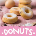 Decora Donuts – Teglia Antiaderente per Ciambelle Ø7/7,5 cm, 12/6 Cavità