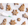 Set 2 tagliapasta 1 albero di natale e 1 pupazzo di neve in plastica da Decora Set 2 tagliapasta 1 albero di natale e 1 pupazzo di neve in plastica da Decora