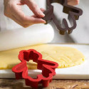 Gingerbread family Decora set 4 taglia biscotti la famiglia di pan di zenzero in plastica