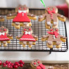 Gingerbread family Decora set 4 taglia biscotti la famiglia di pan di zenzero in plastica Gingerbread family Decora set 4 taglia biscotti la famiglia di pan di zenzero in plastica